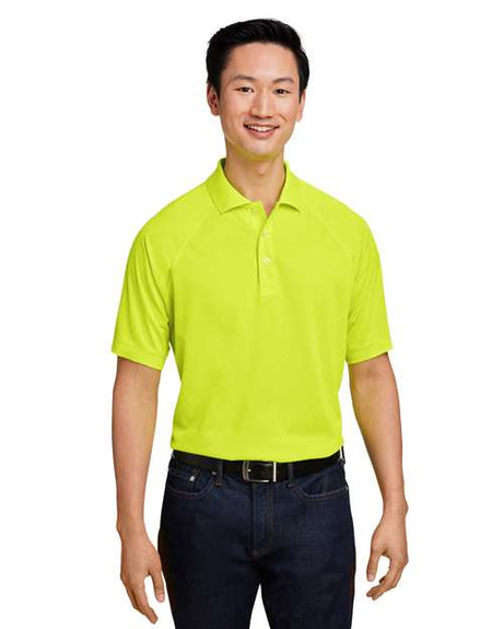 Harriton Men's Charge Snag and Soil Protect Polo - Harriton M208 Safety Yellow S