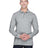Harriton Men's Easy Blend™ Long Sleeve Polo - Harriton M265L Grey Heather XS