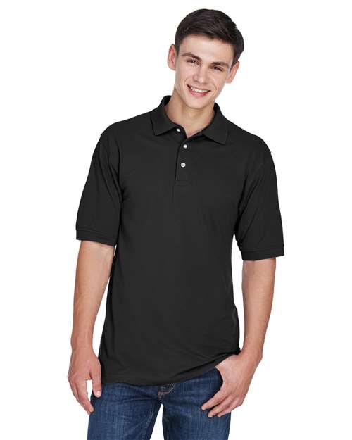 Harriton Men's Easy Blend™ Polo - Harriton M265 Black XS