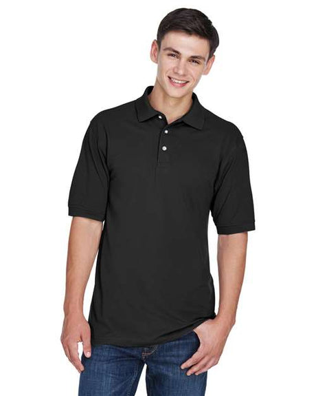 Harriton Men's Easy Blend™ Polo - Harriton M265 Black XS