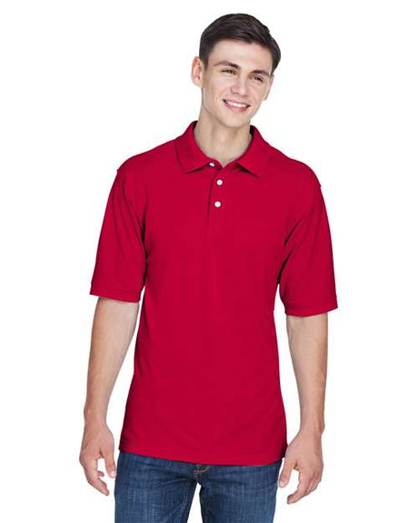 Harriton Men's Easy Blend™ Polo - Harriton M265 Red XS