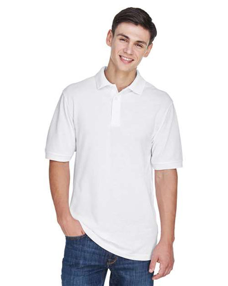 Harriton Men's Easy Blend™ Polo - Harriton M265 White XS