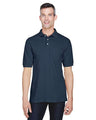Harriton Men's Easy Blend™ Polo with Pocket - Harriton M265P Navy S
