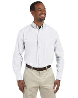 Harriton Men's Essential Poplin - Harriton M510 White M