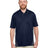 Harriton Men's Flash Snag Protection Plus IL Colorblock Polo - Harriton M386 Dark Navy/ Dark Charcoal S