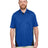 Harriton Men's Flash Snag Protection Plus IL Colorblock Polo - Harriton M386 True Royal/ Black S