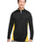 Harriton Men's Flash Snag Protection Plus IL Colorblock Quarter - Zip Pullover - Harriton M786 Black/ Sunray Yellow S
