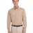 Harriton Men's Foundation Cotton Twill Dress Shirt with Teflon - Harriton 15718 Khaki S