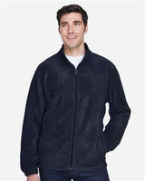 Harriton Men's Full - Zip Fleece - Harriton M990 Navy XS