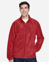 Harriton Men's Full - Zip Fleece - Harriton M990 Red XS
