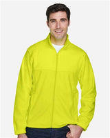 Harriton Men's Full - Zip Fleece - Harriton M990 Safety Yellow XS