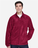 Harriton Men's Full - Zip Fleece - Harriton M990 Wine XS