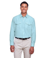 Harriton Men's Key West Performance Staff Shirt - Harriton M580L Black XS