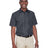 Harriton Men's Key West Short Sleeve Performance Staff Shirt - Harriton M580 Dark Charcoal XS Button - Up Shirts
