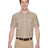 Harriton Men's Key West Short Sleeve Performance Staff Shirt - Harriton M580 Khaki XS Button - Up Shirts