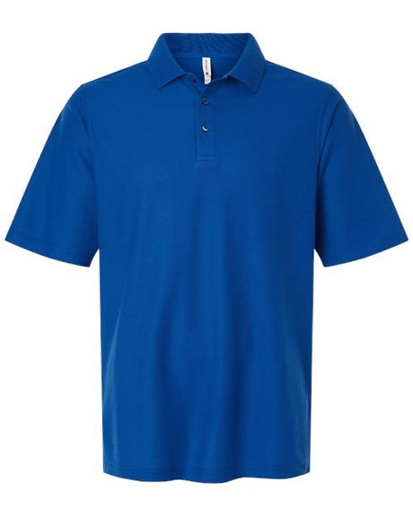 Harriton Men's Maverick CVC Pique Polo - Harriton M105 Black S