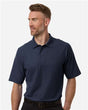 Harriton Men's Maverick CVC Pique Polo - Harriton M105 Dark Navy S
