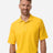 Harriton Men's Maverick CVC Pique Polo - Harriton M105 Sunray Yellow S
