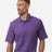 Harriton Men's Maverick CVC Pique Polo - Harriton M105 Team Purple S