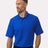 Harriton Men's Maverick CVC Pique Polo - Harriton M105 True Royal S