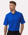 Harriton Men's Maverick CVC Pique Polo - Harriton M105 True Royal S