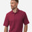 Harriton Men's Maverick CVC Pique Polo - Harriton M105 Wine S
