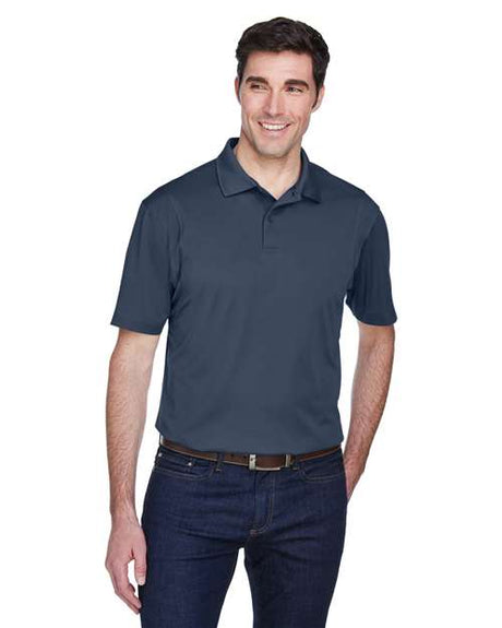 Harriton Men's Micro Piqué Polo - Harriton M354 Navy L