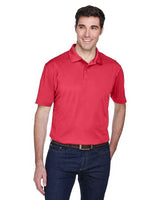 Harriton Men's Micro Piqué Polo - Harriton M354 Red XS