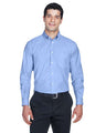 Harriton Men's Oxford Shirt - Harriton M600 Light Blue XS