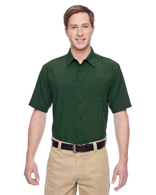 Harriton Men's Paradise Short Sleeve Performance Shirt - Harriton M610S Palm Green XS