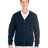 Harriton Men's Pilbloc™ V - Neck Button Cardigan Sweater - Harriton M425 Dark Navy XS