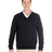 Harriton Men's Pilbloc™ V - Neck Sweater - Harriton M420 Black XS