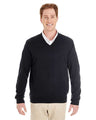 Harriton Men's Pilbloc™ V - Neck Sweater - Harriton M420 Black XS
