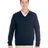 Harriton Men's Pilbloc™ V - Neck Sweater - Harriton M420 Dark Navy XS