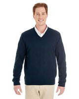 Harriton Men's Pilbloc™ V - Neck Sweater - Harriton M420 Dark Navy XS