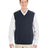 Harriton Men's Pilbloc™ V - Neck Sweater Vest - Harriton M415 Dark Navy XS