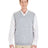 Harriton Men's Pilbloc™ V - Neck Sweater Vest - Harriton M415 Grey Heather XS