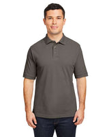Harriton Men's Pique Polo - Harriton M200 Charcoal XS