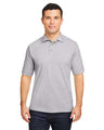 Harriton Men's Pique Polo - Harriton M200 Grey Heather XS