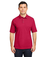 Harriton Men's Pique Polo - Harriton M200 Red XS