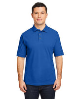 Harriton Men's Pique Polo - Harriton M200 True Royal XS