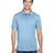Harriton Men's Polyester Jersey Polo - Harriton 13842 Light Blue XS