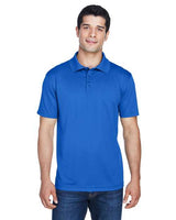 Harriton Men's Polyester Jersey Polo - Harriton 13842 True Royal XS