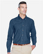 Harriton Men's Tall Denim Shirt - Harriton M550T Dark Denim XLT