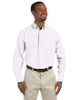 Harriton Men's Tall Essential Poplin - Harriton M510T White XLT