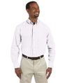 Harriton Men's Tall Essential Poplin - Harriton M510T White XLT