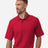 Harriton Men's Tall Maverick CVC Pique Polo - Harriton M105T Red LT