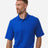 Harriton Men's Tall Maverick CVC Pique Polo - Harriton M105T True Royal LT