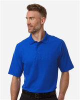 Harriton Men's Tall Maverick CVC Pique Polo - Harriton M105T True Royal LT