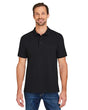 Harriton Men's Valiant Cotton Snag Protect Pocket Polo - Harriton M205P Black S